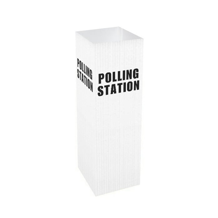 Polling Station Bollard Cover