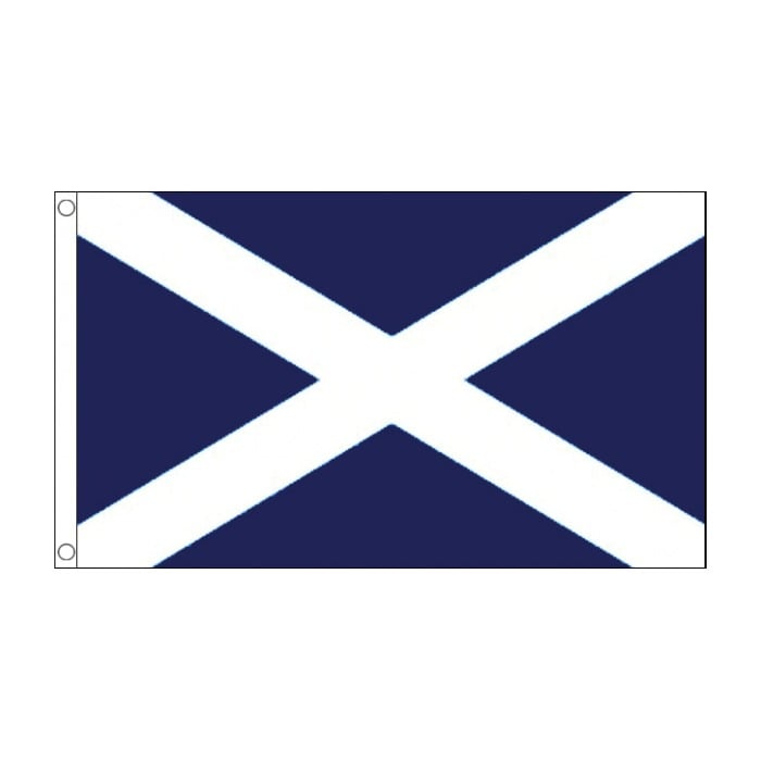 St Andrew's Saltire Flag - 5ft x 3ft