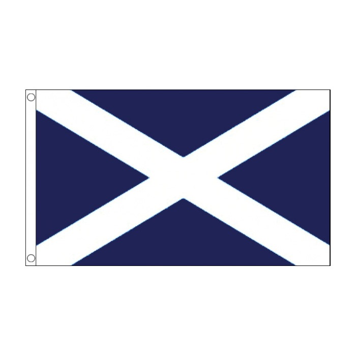 St Andrew's Scotland Flag - 5ft x 3ft - Promotional