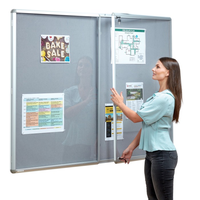 Tamperproof Lockable Notice Boards