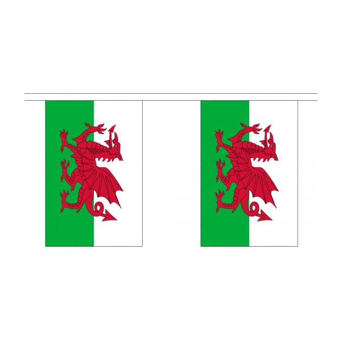 Welsh Bunting - 10 Flags