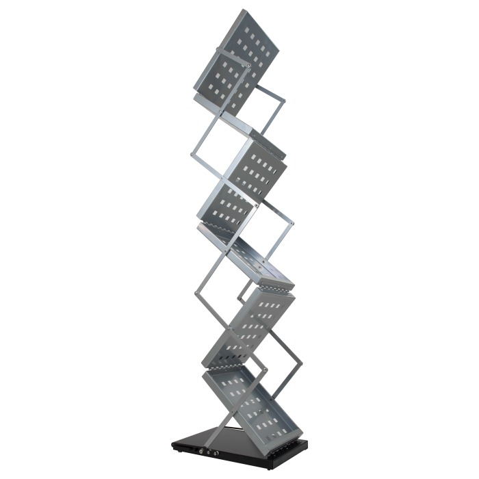 Z-Up Folding A4 Multi Pocket Literature Rack