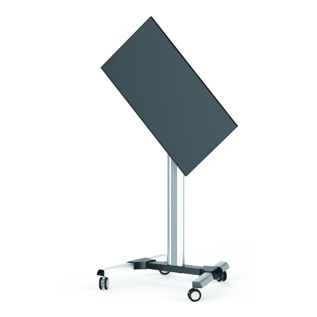 Tilting Floor Trolley Screen Holder (32"-70")