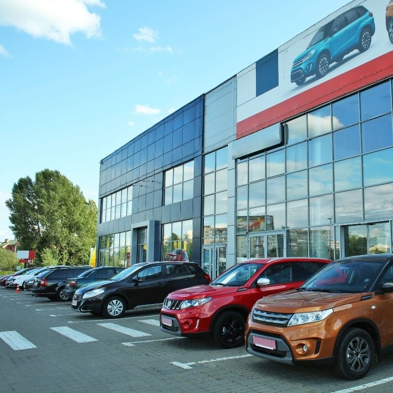 Car Showroom Forecourt