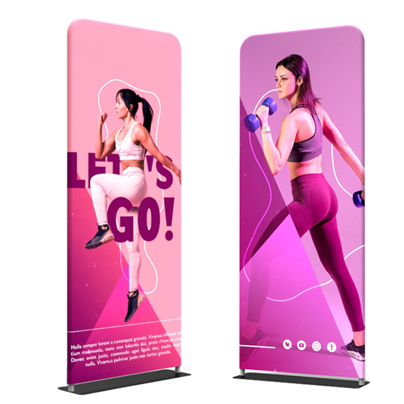 Fabric Banner Display Stand - 800mm Wide