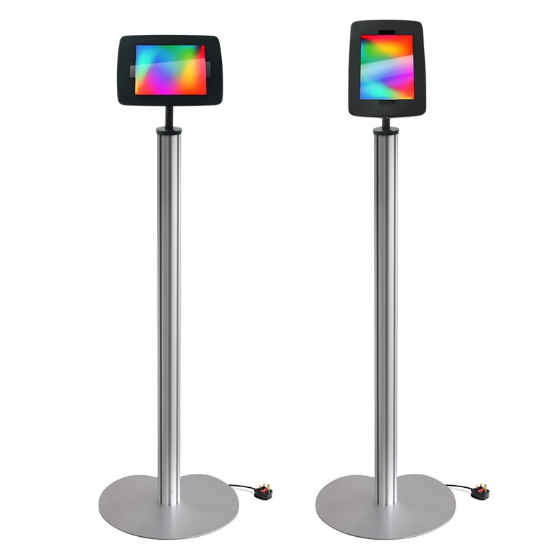 Freestanding iPad Column Stand