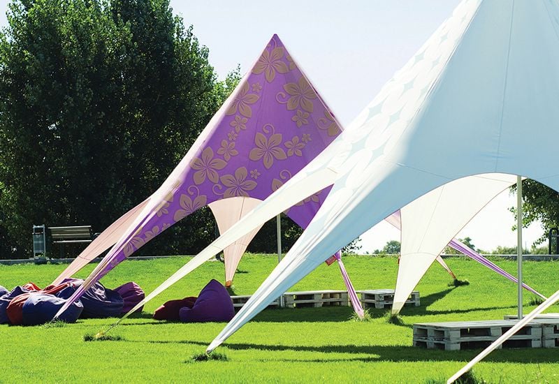 Large Star Tent