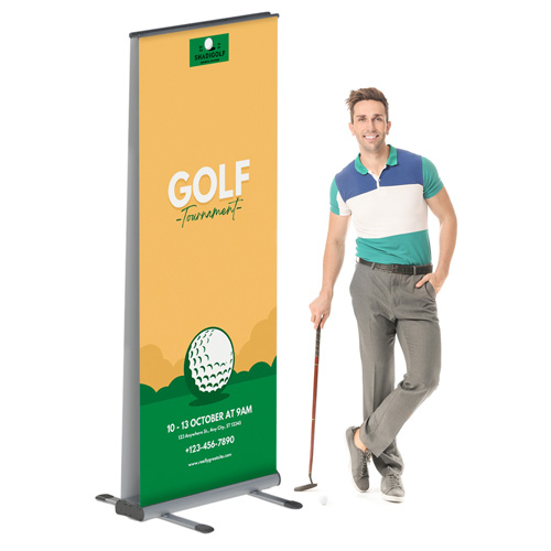 Thunder Outdoor Roller Banner 