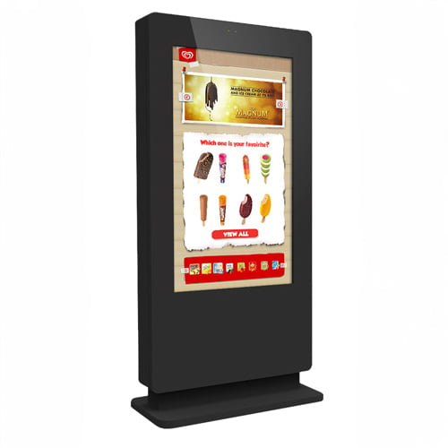 Weatherproof Outdoor Freestanding Digital Sign