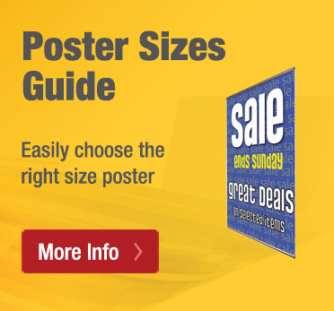 Poster Size Guide Box