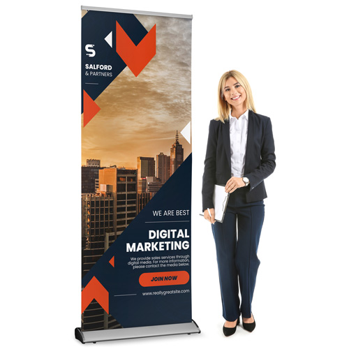 Premium Plus Pull Up Banner