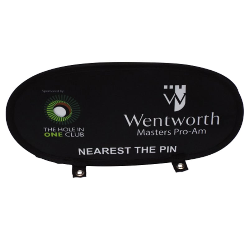 Golf Tee-Marker Pop Up Banner Frame