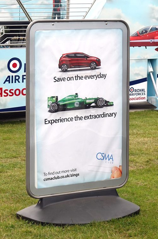 Event Forecourt Sign