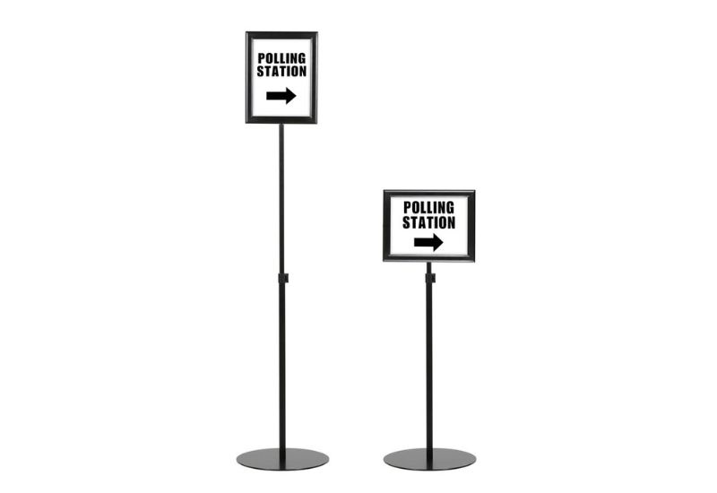 Polling Station Display Stand